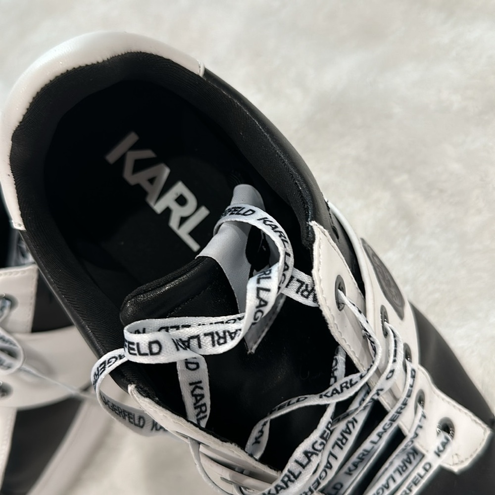 Karl Lagerfeld beautiful sneakers size 8.5 - Picture 2 of 10
